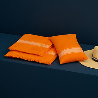 Hermes 2024 pillow orange